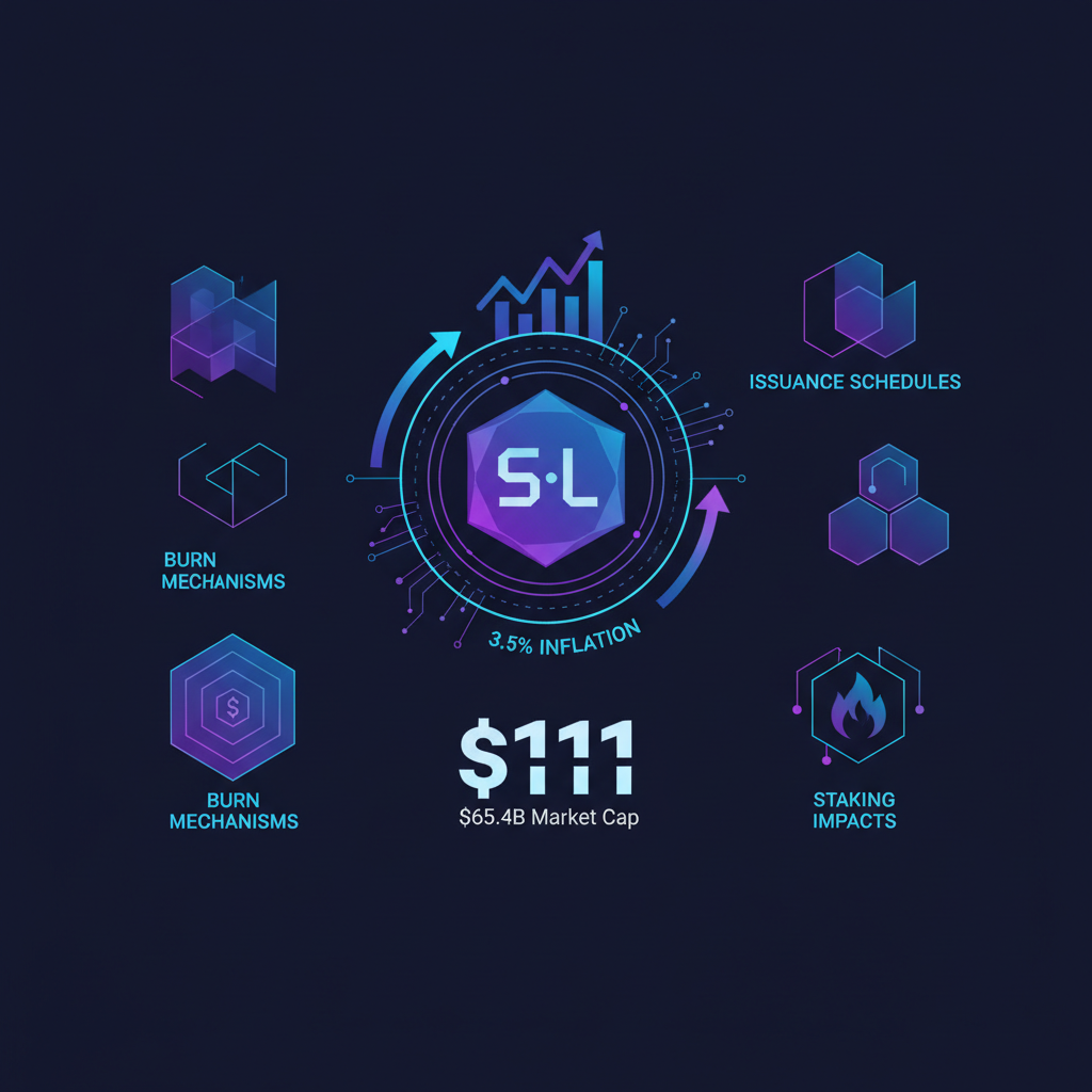 SOL Tokenomics at $111: Issuance, Inflation, and Supply Dynamics in Late 2026